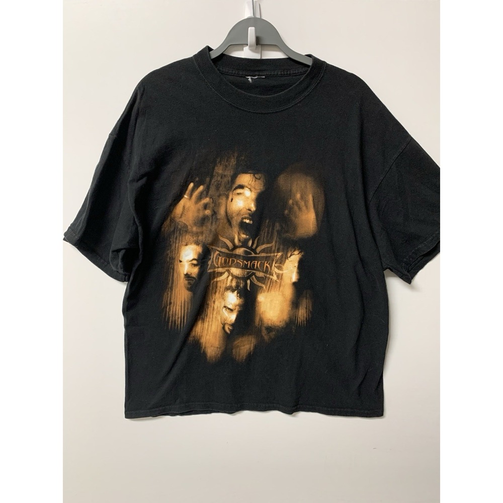 Godsmack 2003 Faceless Tour Band Concert T-Shirt Size Large *Read*